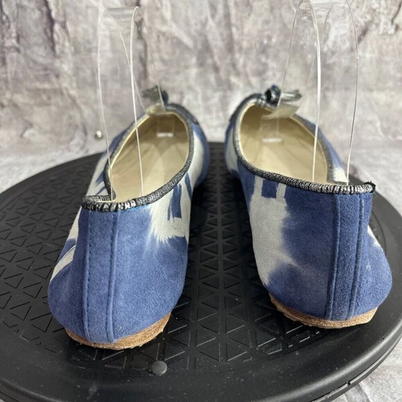 Meher Kakalia Hand Embroidered Burma Bollywood Ballerina Ballet Flats Size 40 - Picture 5 of 7